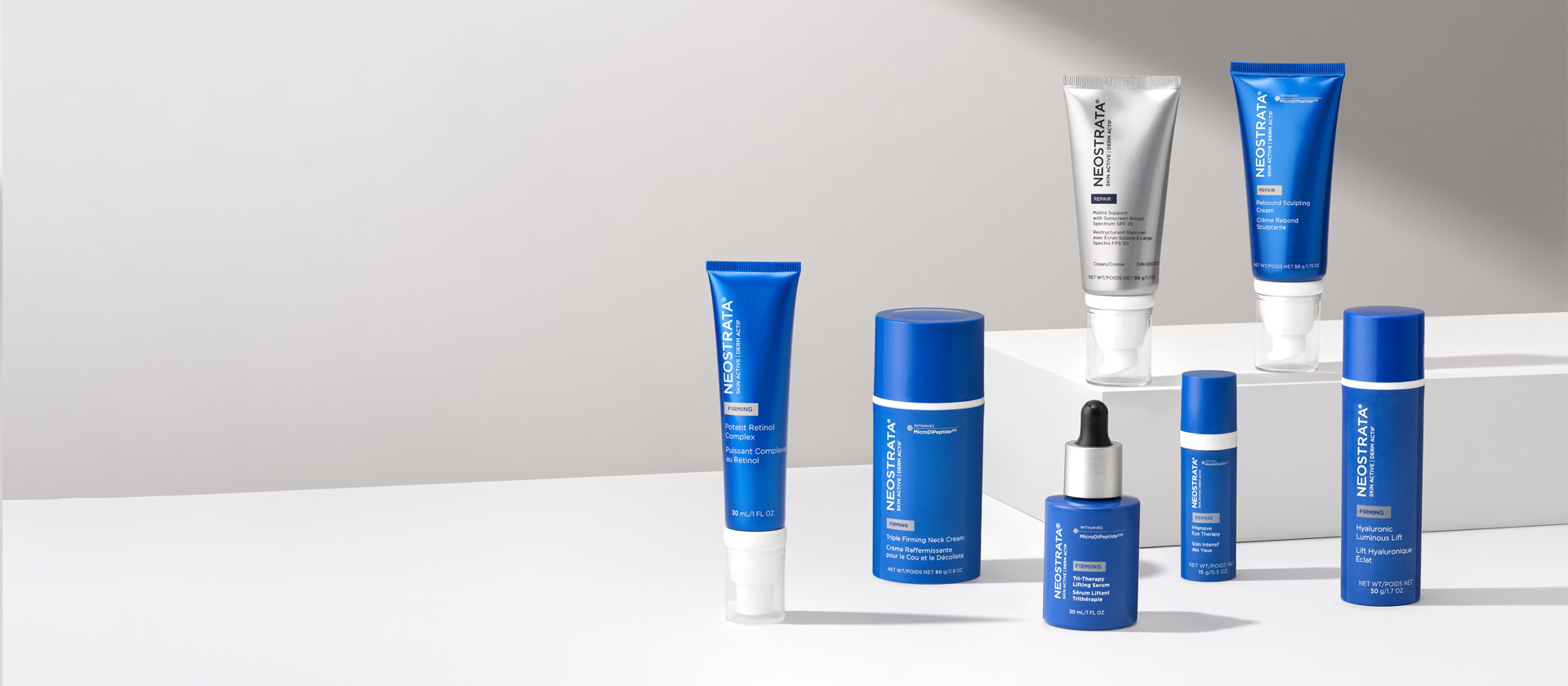 Kuva koko NEOSTRATAn Skin Active -sarjasta.